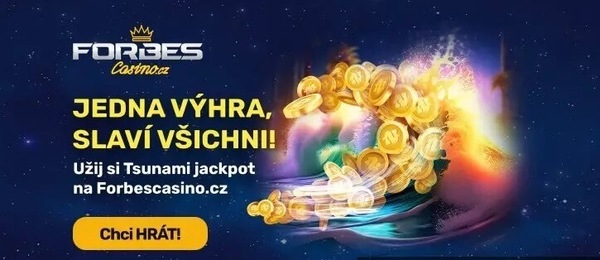 Hraj o rekordní Forbes Tsunami jackpot