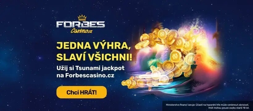 Hraj o rekordní Forbes Tsunami jackpot