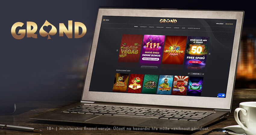 Dnešní bonusy v online casinu Grandwin