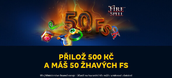 Získejte 50 free spinů za vklad 500 Kč v casinu MerkurXtip