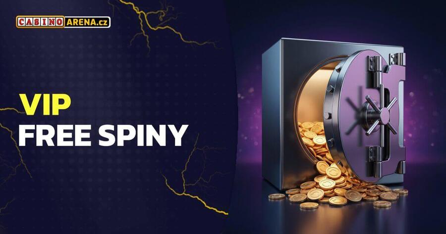 VIP free spiny od CasinoArena.cz