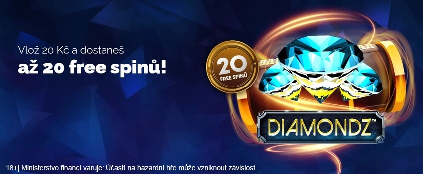Získejte až 20 free spinů v LuckyBet casinu...