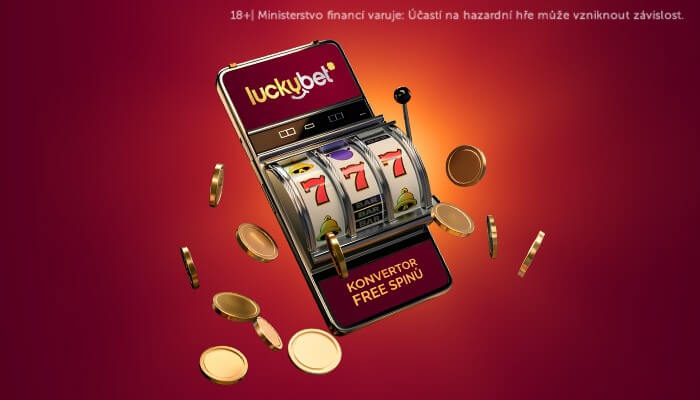 Free spiny konvertor v online casinu LuckyBet