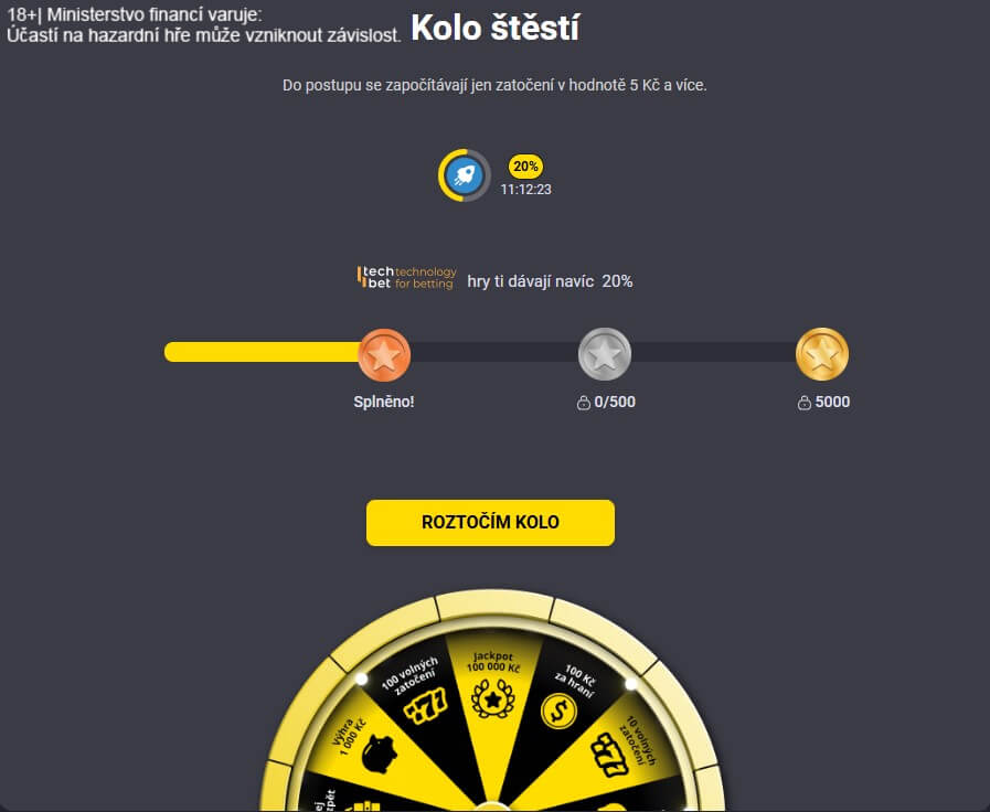 Roztočte si Fortuna Kolo štěstí