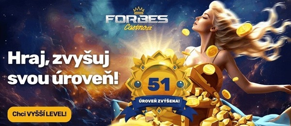 Věrnostní levelovací systém u FORBES online casina