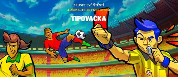 Tipněte si výsledek fotbalového utkání a získejte free spiny.