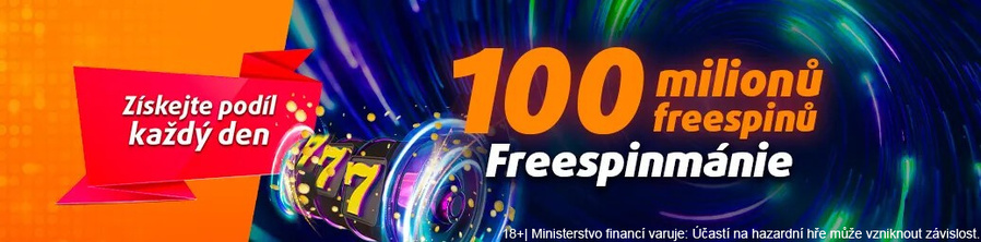 Freespinmánie u Tipsport