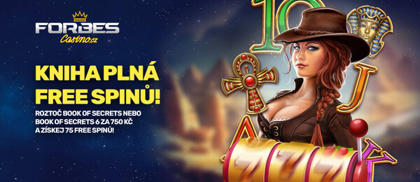 Získejte free spiny Forbes ve hře Book of Secrets