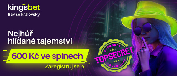 Využijte Kingsbet promo kod TOPSECRET
