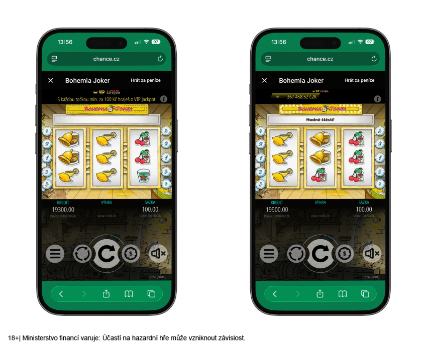 Hrací automat Bohemia Joker od Casimi