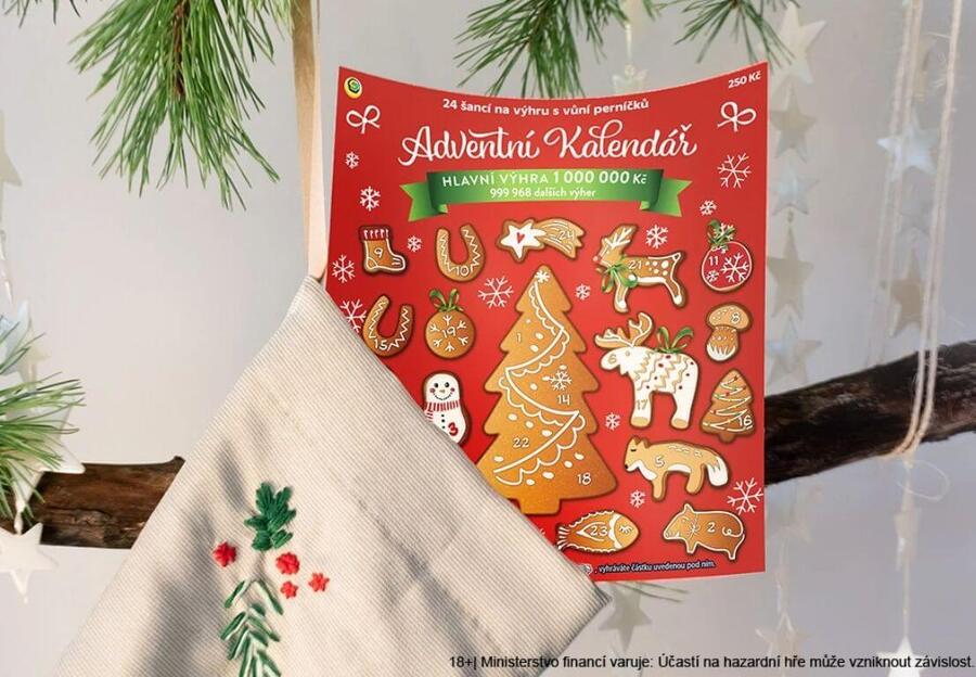 Los Adventní kalendář od Sazky