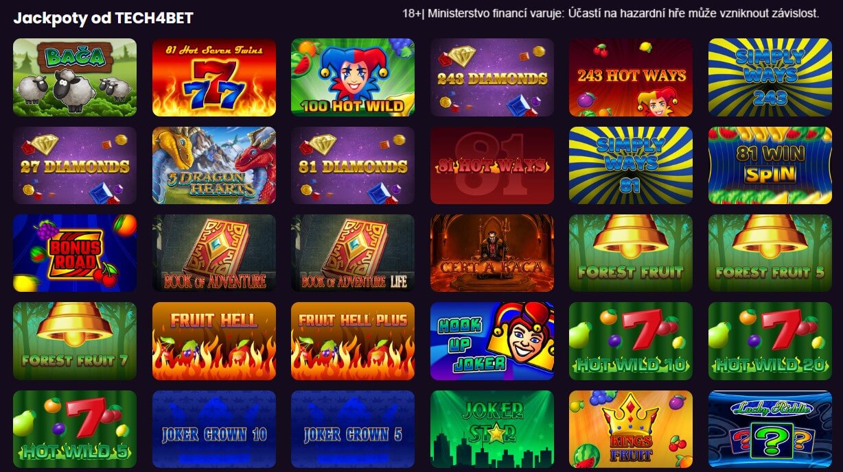Tech4Bet s možností jackpotu u Kingsbet casina