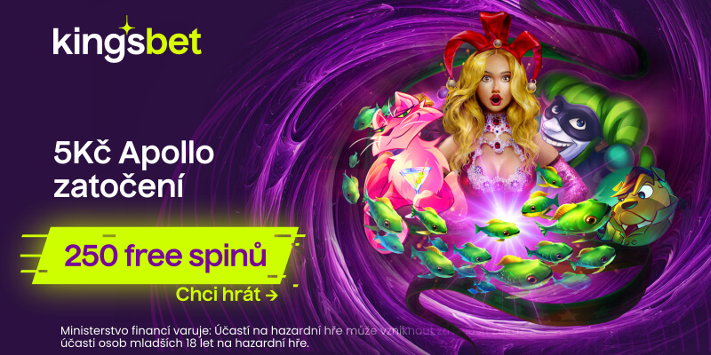 Získejte až 250 free spinů u casina Kingsbet