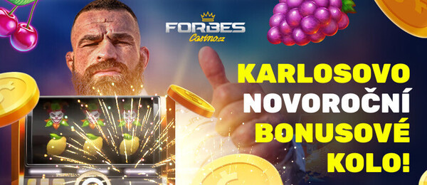 Ve Forbes casinu můžete získat až 5 zatočení navíc na Karlosově kole štěstí