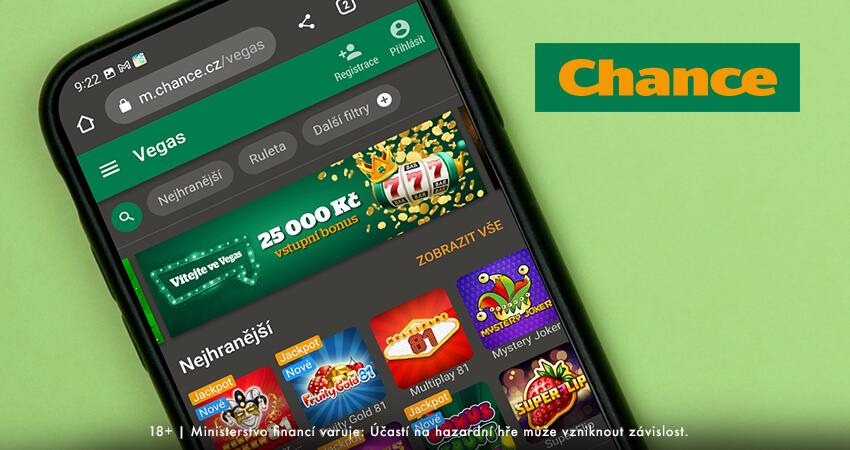 Jak vložit peníze na Chance? SMS vklad Chance