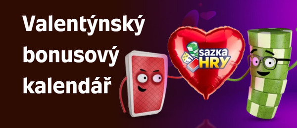 Sazka Hry Valentýnský kalendář