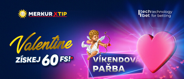 Valentýnské free spiny od MerkurXtipu