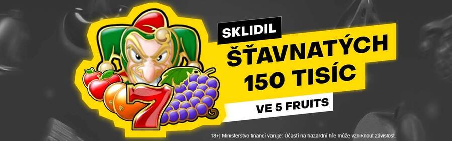 Štědrá výhra u online casina Fortuna