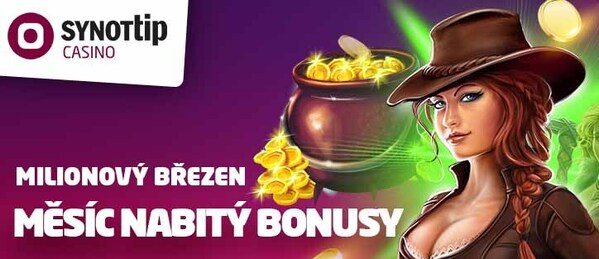 Vychutnejte si Miliónový březen u SYNOT TIPu