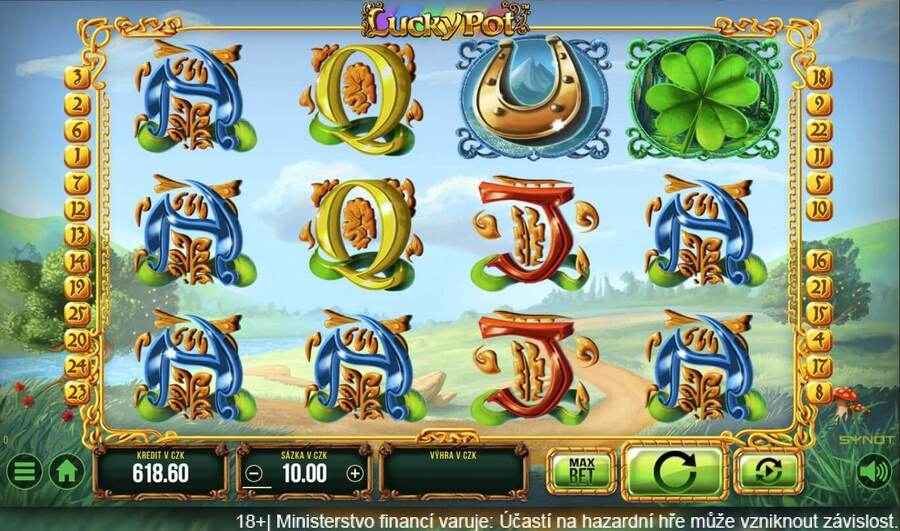 TOP výherní automat Lucky Pot na téma Den svatého Patrika