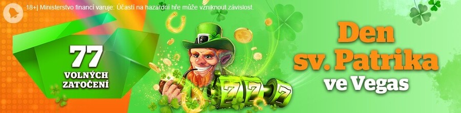 Den sv. Patrika ve Vegas s free spiny