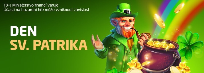 Bonusy na den sv. Patrika u casina SYNOT TIP