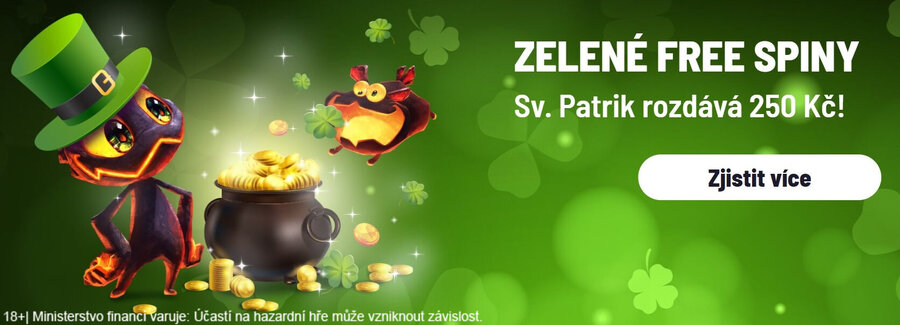 Apollo Games – bonusy na den sv. Patrika