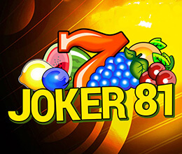 Hrací automat Joker 81