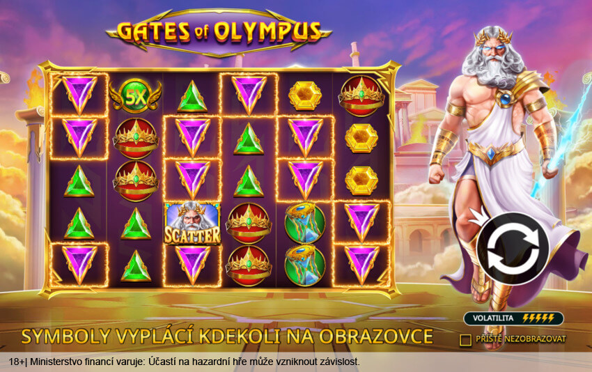 Gates of Olympus od Pragmatic Play