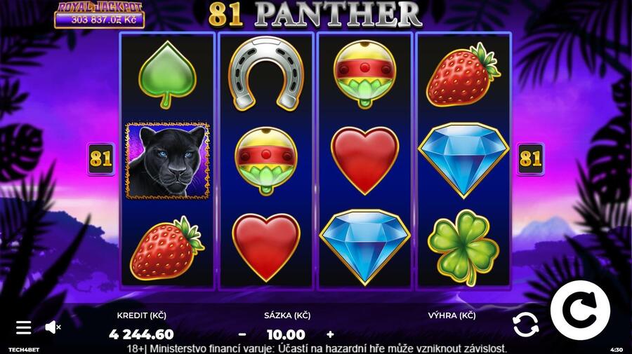 Hrací automat 81 Panther