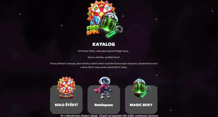 BetX VIP Club skrývá několik odměn