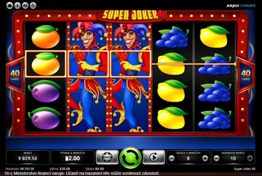 Super Joker 40 od Kajot Games