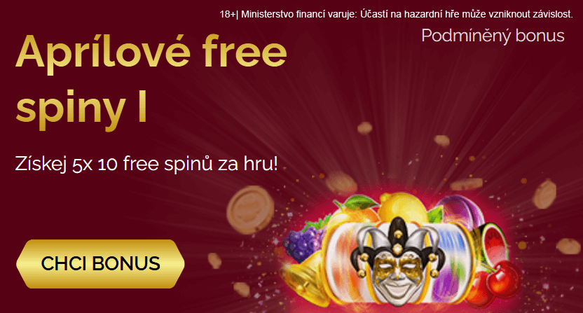 Aprílové free spiny u casina LuckyBet
