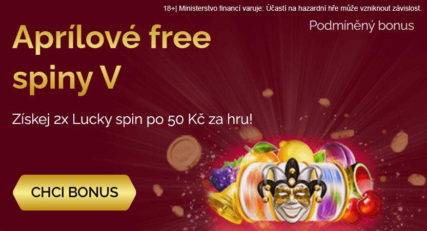 Freespinový bonus na apríla u LuckyBetu