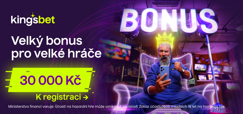 Vstupní bonus Kingsbet