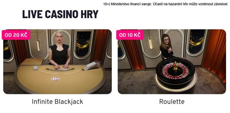 Live casino u Apollo Games