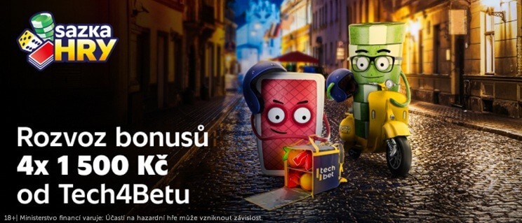 Casino bonus ke vkladu od Sazka Her