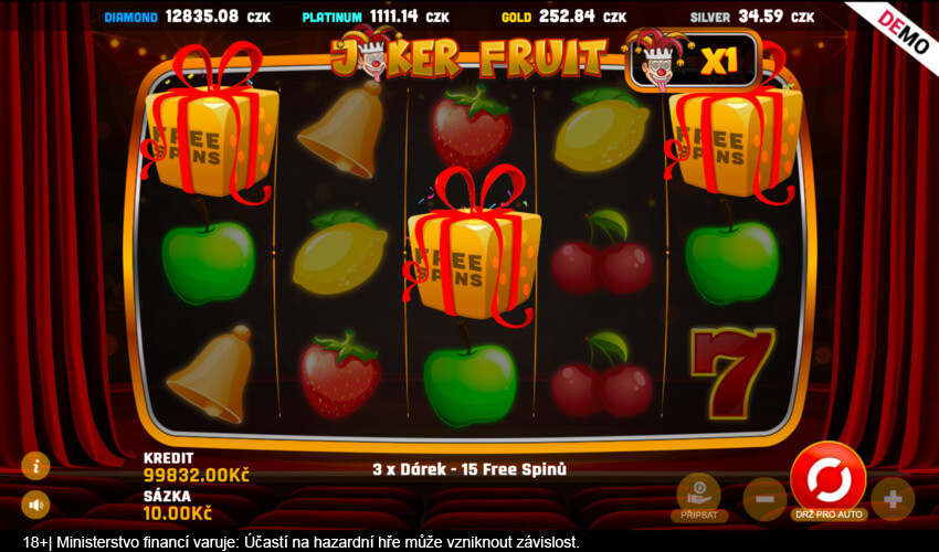 Joker Fruit u BetX
