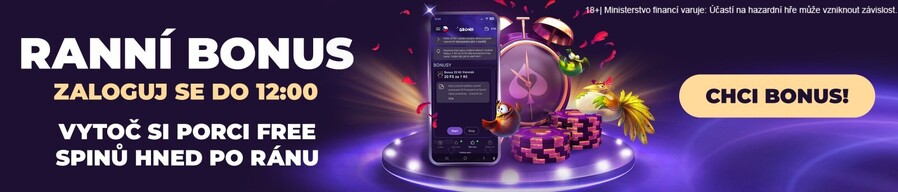 Ranní bonus u casina Grandwin