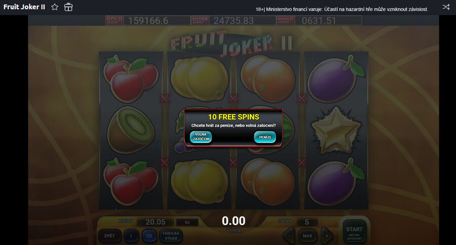 Vyzvedněte si free spiny jen za přihlášení