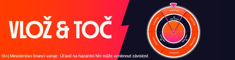 Vlož & Toč u Betana denně přináší free spiny