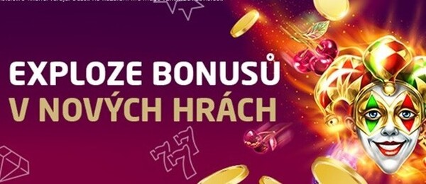Exploze bonusů u SYNOT TIPu