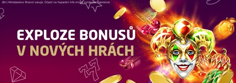 Exploze bonusů u SYNOT TIPu