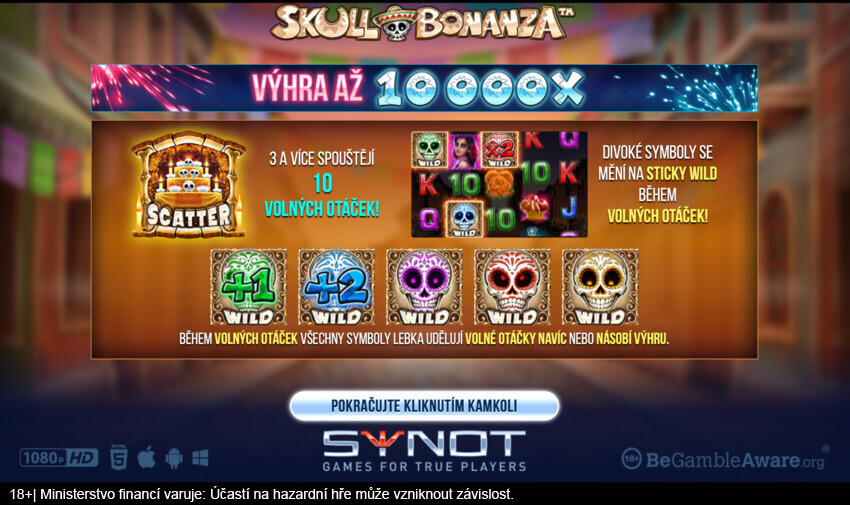 Skull Bonanza od Synot Games
