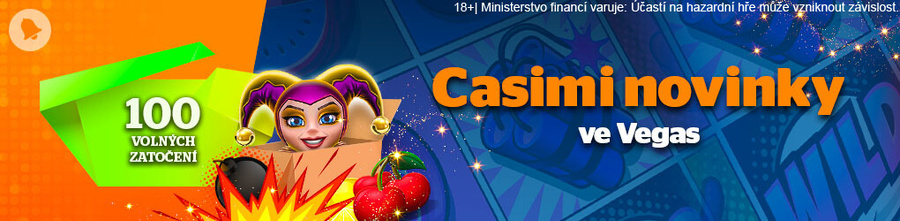 Casimi novinky a akce u Chance