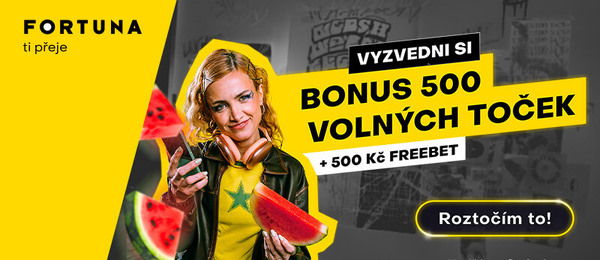 Fortuna bonus za registraci