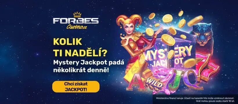 Co je Mystery jackpot u Forbesu a jak často padá