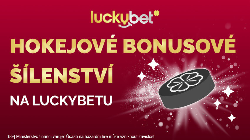Hrajte během MS v hokeji u LuckyBetu s bonusy