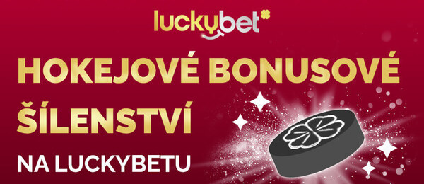 Hrajte během MS v hokeji u LuckyBetu s bonusy