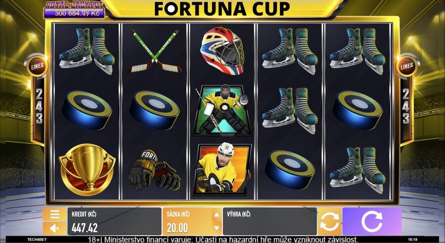TOP 3 hokejové automaty: Fortuna Cup